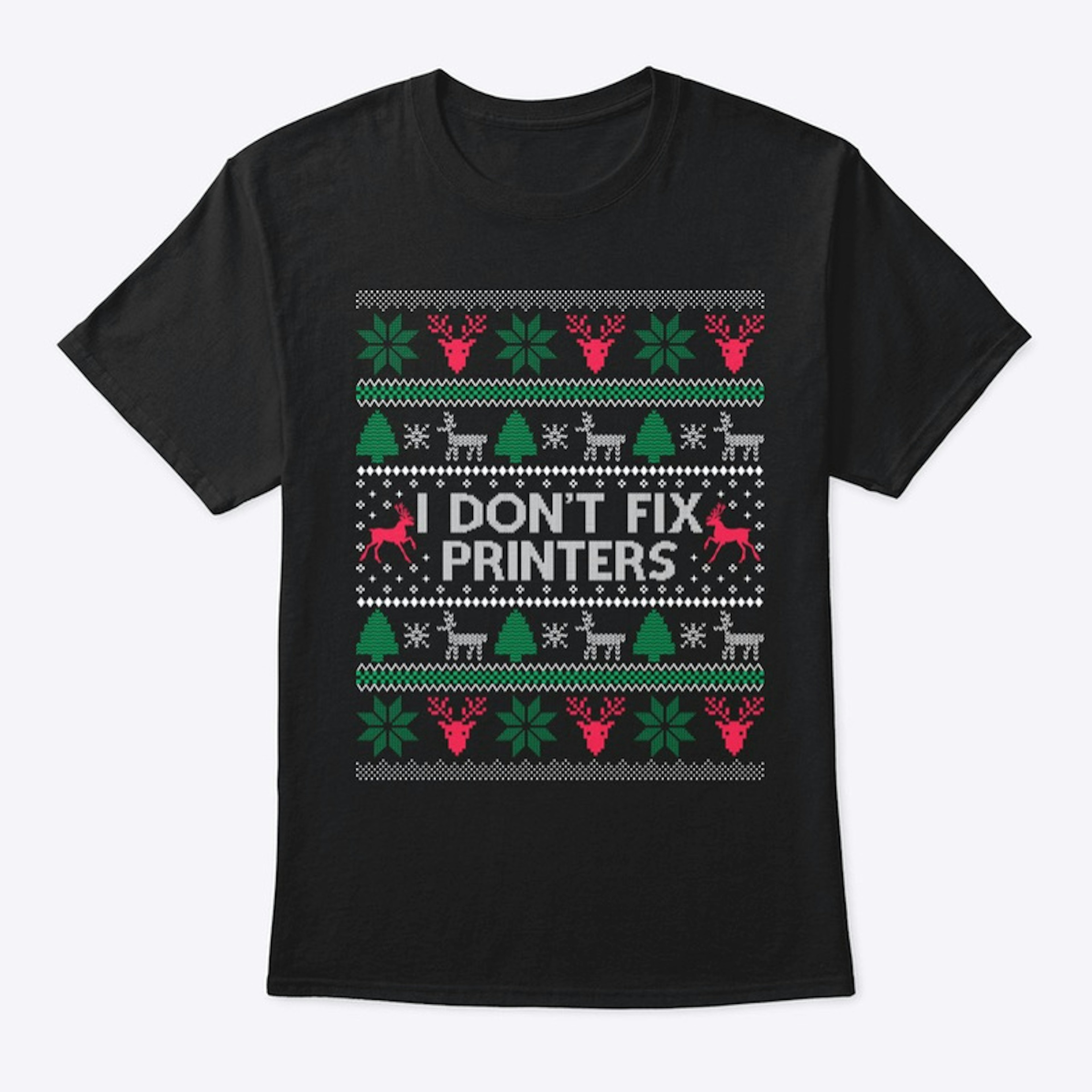 I don't fix printers at christmas